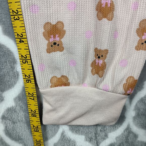 Spoiled Angel Pajamas Long Johns Women Medium Pink One Piece Thermal Underwear - Picture 13 of 14